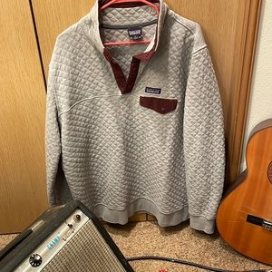 patagonia snap t organic cotton pullover